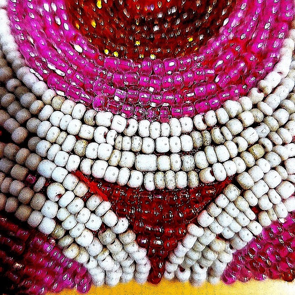 Glass Seed Bead Pouch - Picture 4 of 4